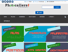 Tablet Screenshot of photocallers.com